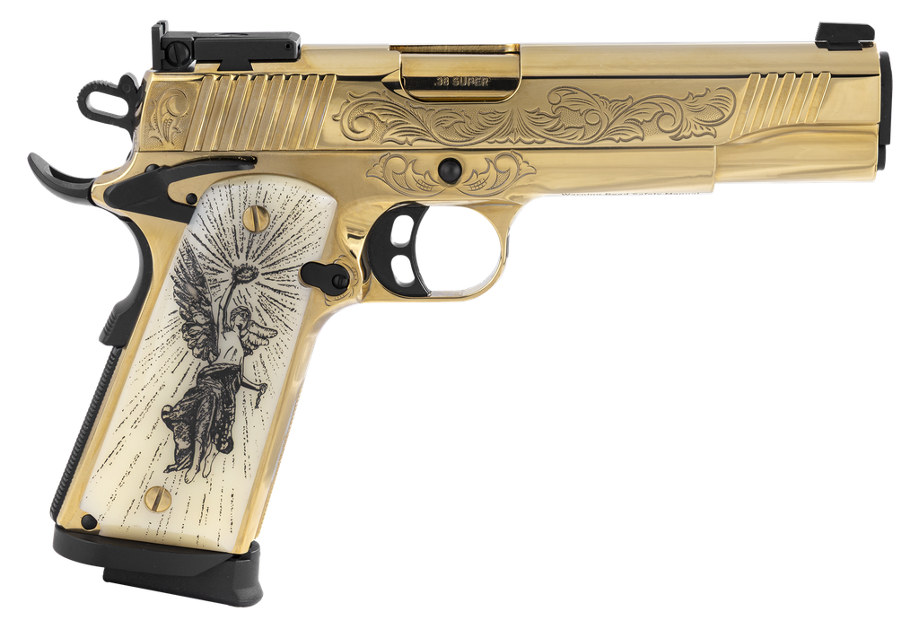 GIRSAN 391093 MC1911 38 SUPER 9+1 5" G10 GRIP ENGRAVED