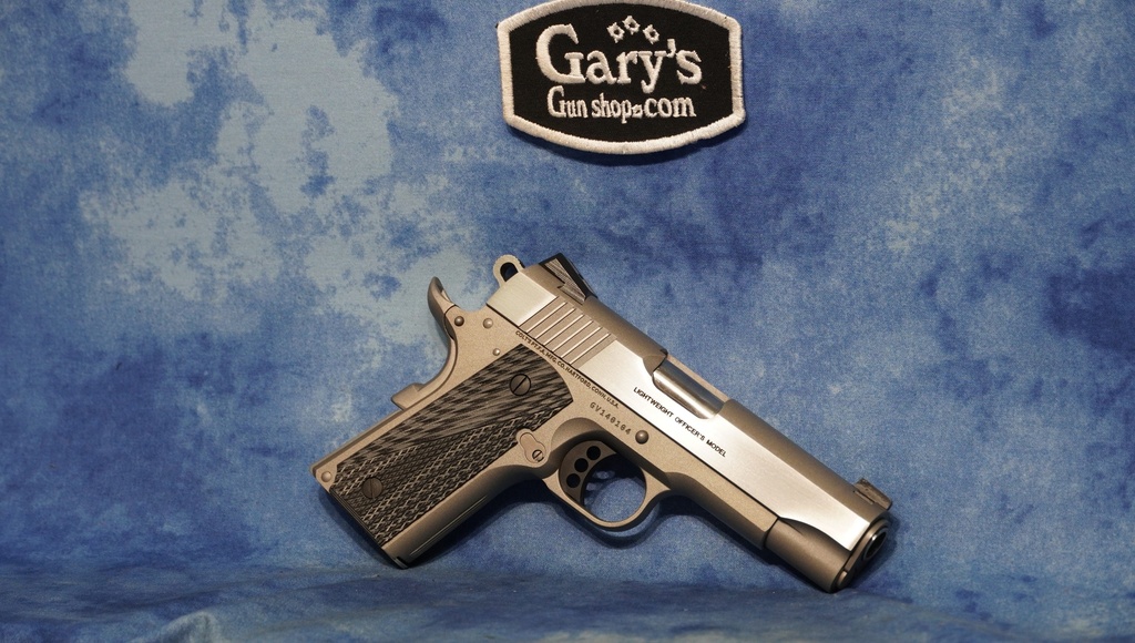 COLT O9840XE LIGHTWEIGHT OFFICERS 45 ACP 4.25" NM BBL CERAKOTE SS