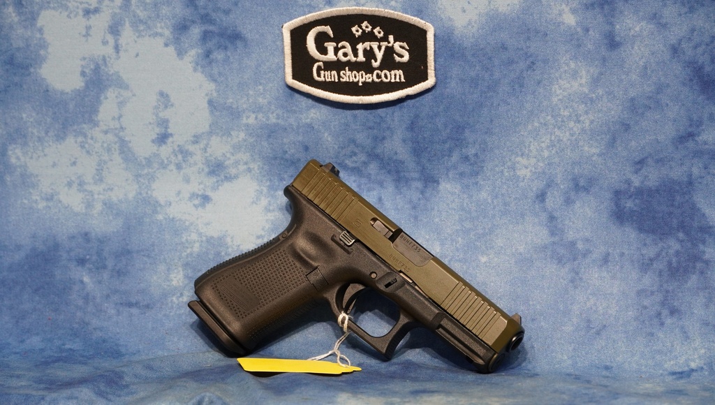 USED GLOCK G19 GEN5 9MM GREEN SLIDE