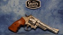 USED SMITH & WESSON MODEL 57 NICKEL FACTORY ENGRAVED 41 MAGNUM