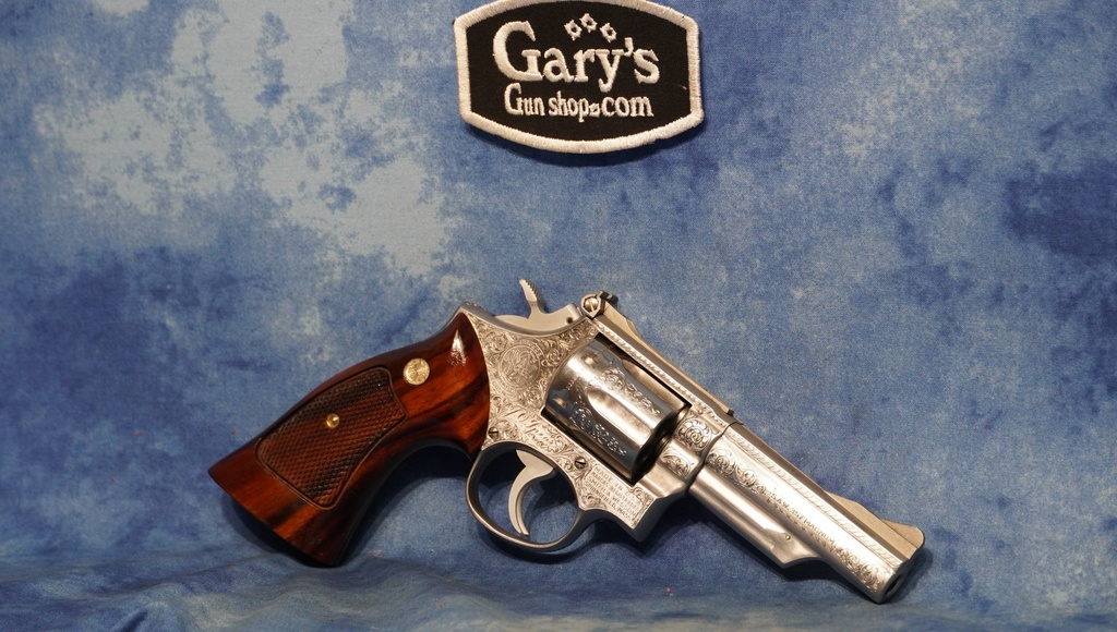 USED SMITH & WESSON MODEL 66 FACTORY ENGRAVED 357 MAG