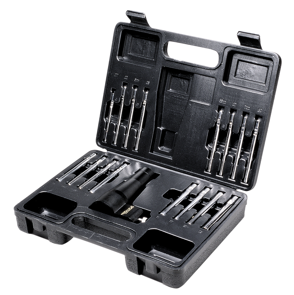 BSA BS30 BORE SIGHT KIT PISTOL/RIFLE MULTI-CALIBER HARD CASE 15 ARBORS