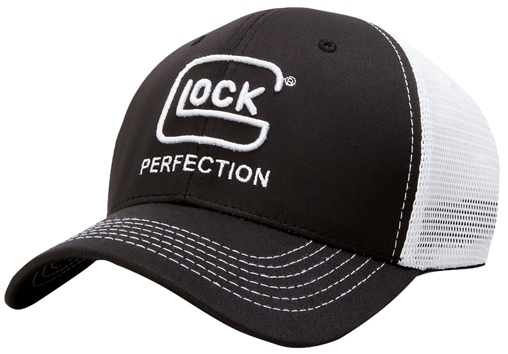 GLOCK AP95867 BLACK AND WHITE RANGER MESH HAT