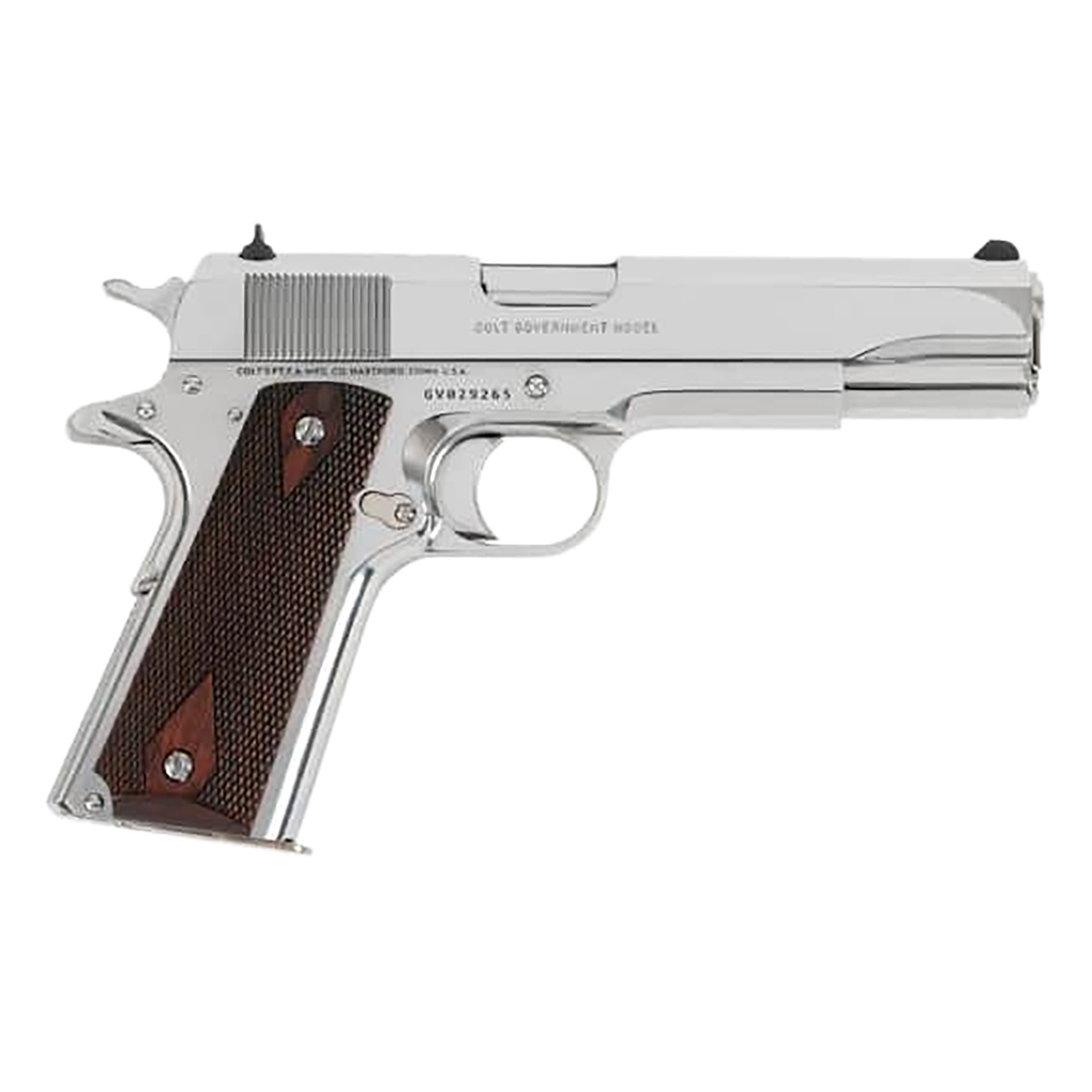 COLT MFG O1073BSTS GOVERNMENT 38 SUPER 9+1 5" BRIGHT STAINLESS