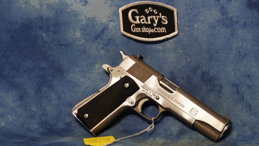 USED SPRINGFIELD ARMORY 1911-A1 5" BBL STAINLESS