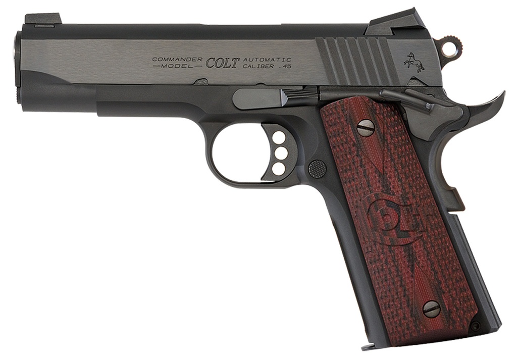 COLT O4840XE LIGHTWEIGHT COMMANDER 45 ACP 4.25" BLUED