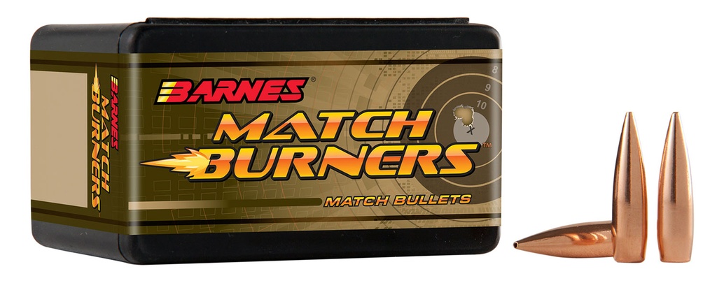 BARNES BULLETS 30864 MATCH BURNERS 6MM 112 GR BT MATCH 100 CNT