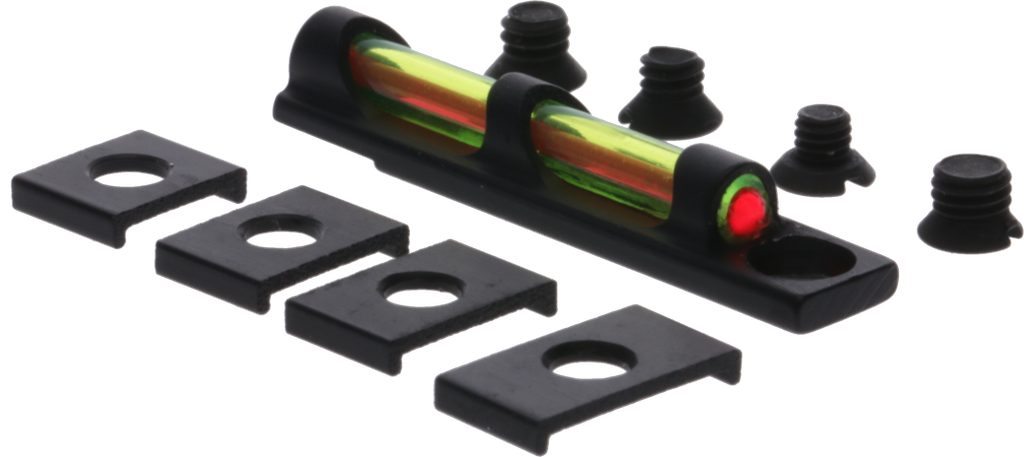 TRUGLO TG949D TRU•BEAD UNIVERSAL BLACK GREEN WITH RED CENTER FIBER OPTIC FRONT SIGHT ALSO FITS FRANCHI AFFINITY 3 & 3.5 SHOTGUNS