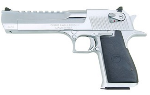 MAGNUM RESEARCH DE357PC POLISHED CHROME 357 MAGNUM 6" BBL 