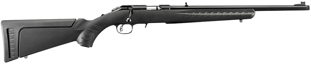 RUGER 8312 AMERICAN RIMFIRE 17 HMR 9+1 18" SATIN BLUED THREADED 