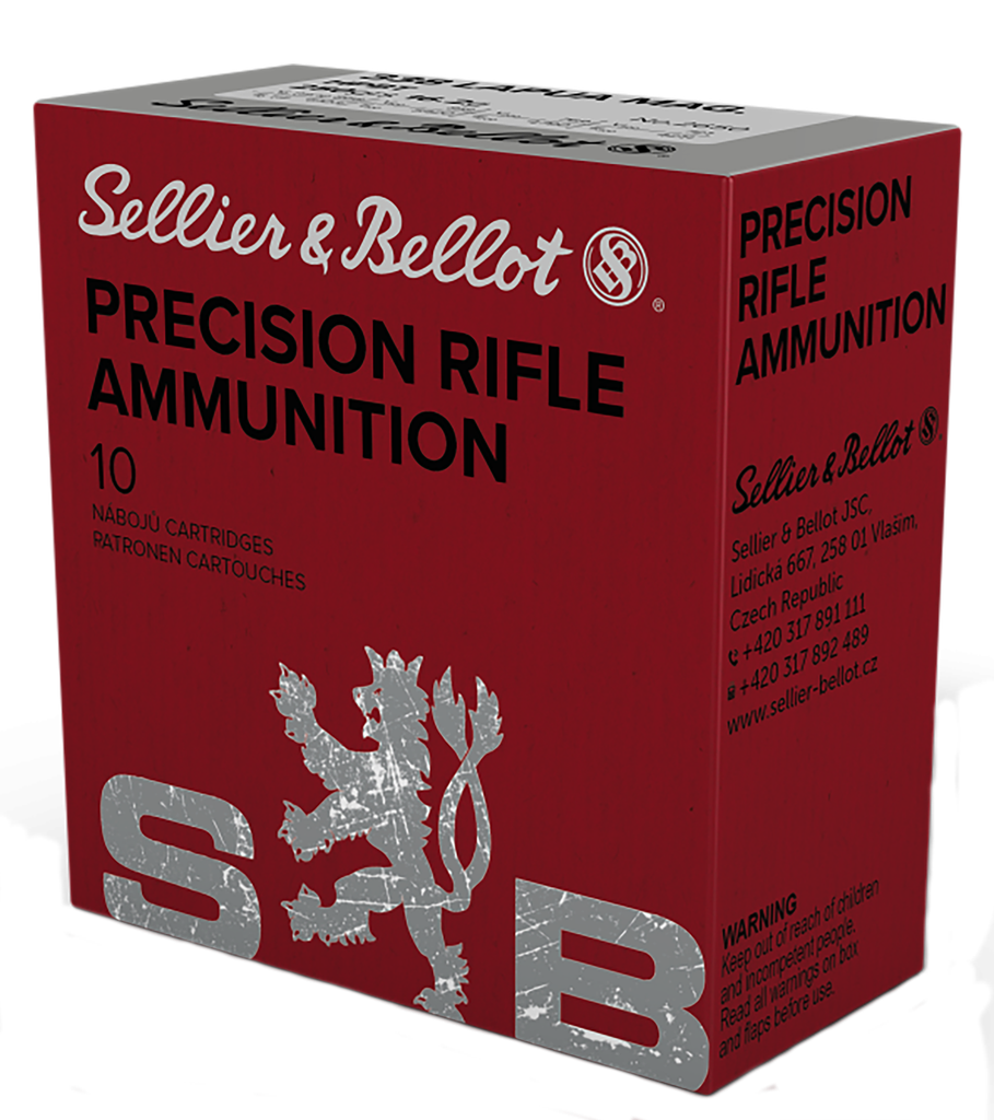 SELLIER & BELLOT SB338LMA RIFLE 338 LAPUA MAG 250 GRAIN HP BOAT TAIL 10 RNDS