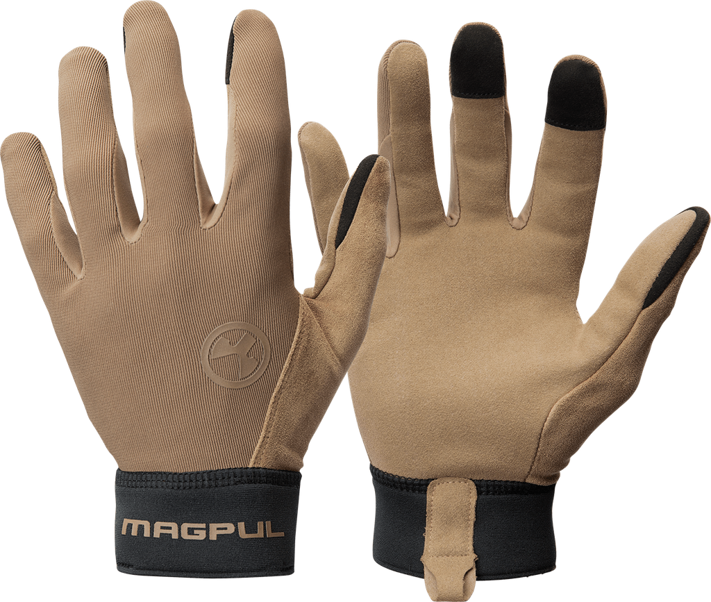 MAGPUL MAG1014251 TECHNICAL 2.0 GLOVES COYOTE TOUCHSCREEN SYNTHETIC/SUEDE LARGE