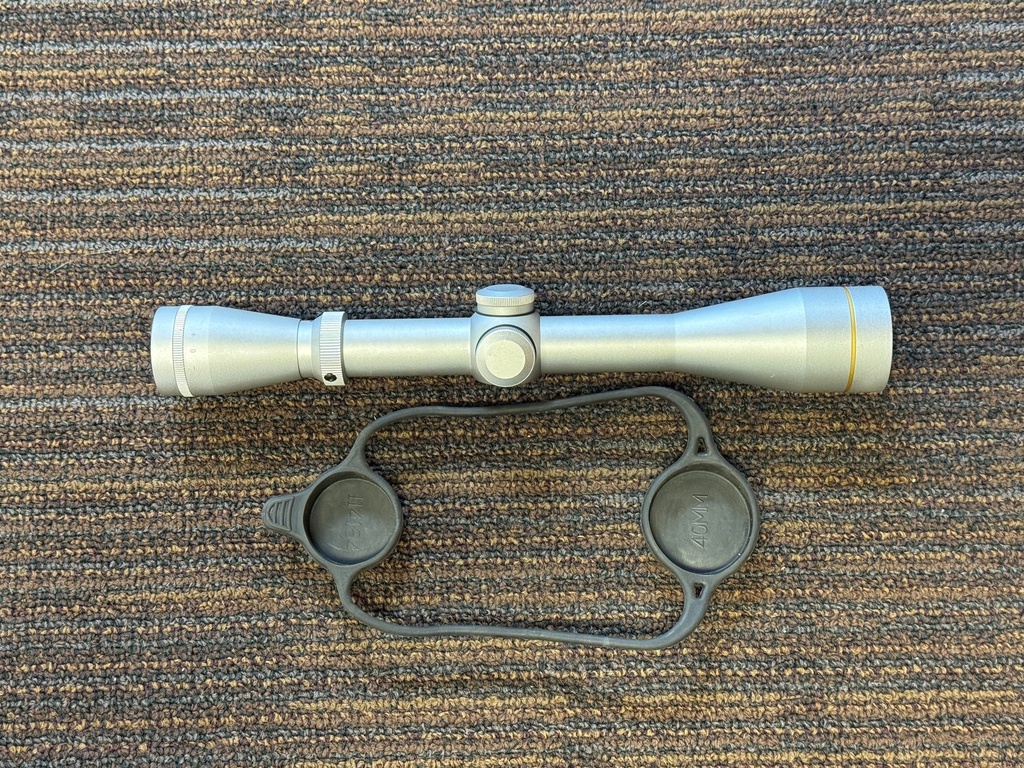 USED LEUPOLD VX-2 3-9X40MM 1" SILVER DUPLEX RETICLE