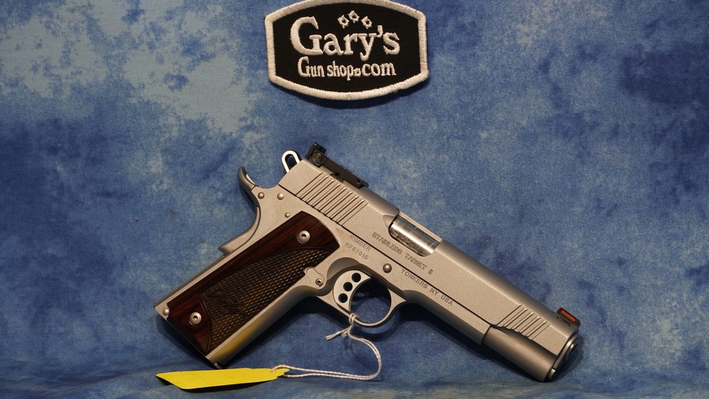 USED KIMBER STAINLESS TARGET II 9MM