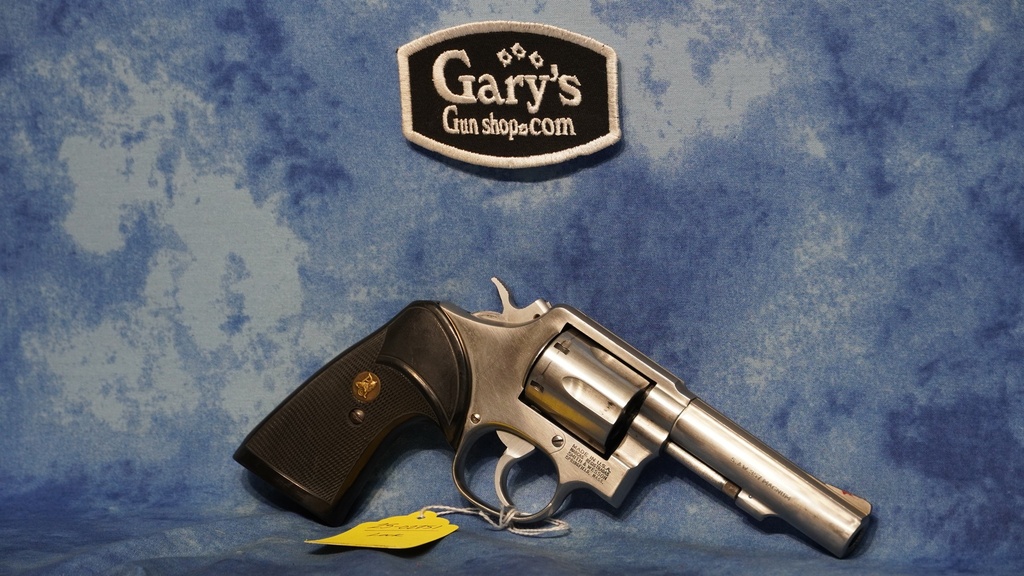 USED SMITH & WESSON MODEL 65 STAINLESS 357 MAGNUM 4" BBL