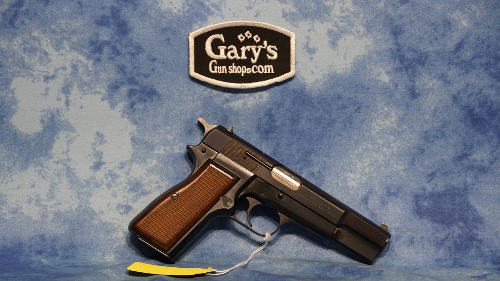 USED BROWNING FABRIQUE NATIONALE HERSTAL HIGH POWER 9MM MFG 1987