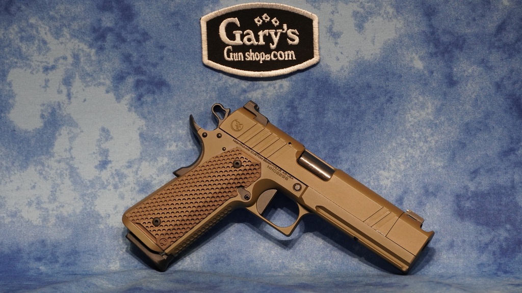 NIGHTHAWK CUSTOM SINGLE STACK COMPED SANDHAWK 9MM IOS SIGHT UPGRADE