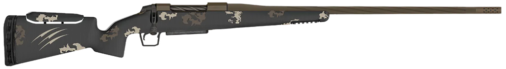 FIERCE FIREARMS FRXP7PRC20MB TWISTED RIVAL XP FULL SIZE 7MM PRC 3+1 20" FLUTED THREADED BARREL, MIDNIGHT BRONZE CERAKOTE 