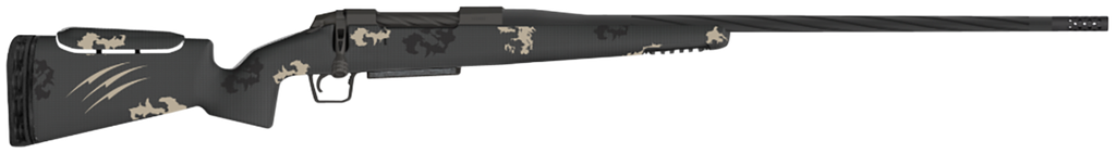 FIERCE FIREARMS FRXP65PRC20BU TWISTED RIVAL XP FULL SIZE 6.5 PRC 4+1 20" BLACK CERAKOTE FLUTED THREADED BARREL,