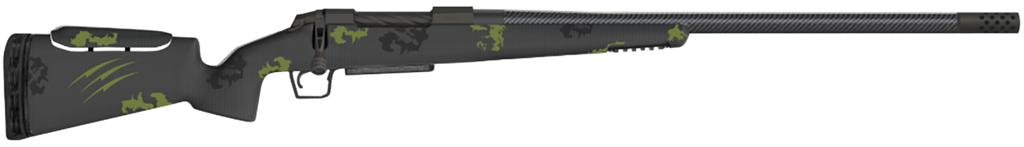 FIERCE FIREARMS FCRXP65CM20BF CARBON RIVAL XP 6.5 CREEDMOOR 4+1 20" CARBON FIBER MATCH GRADE THREADED BARREL, BLACK CERAKOTE