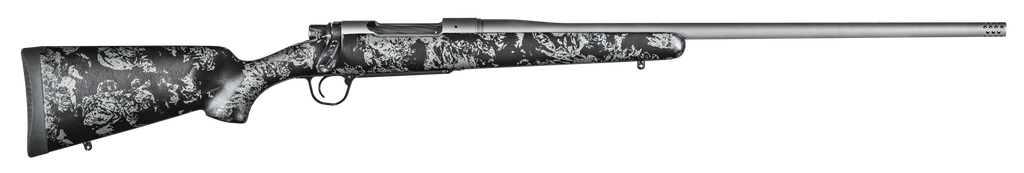 CHRISTENSEN ARMS 8010107800 MESA FFT 7MM REM MAG 3+1 22" THREADED BARREL, TUNGSTEN GRAY CERAKOTE, BLACK WITH GRAY WEBBING STOCK