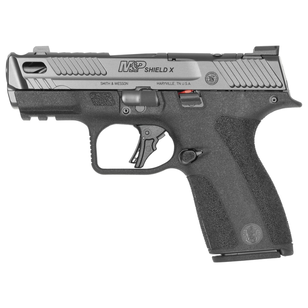 SMITH & WESSON 14269 M&P PC SHIELD X SUB-COMPACT 9MM LUGER 15+1 3.60" BLACK ARMORNITE PORTED BARREL NTS