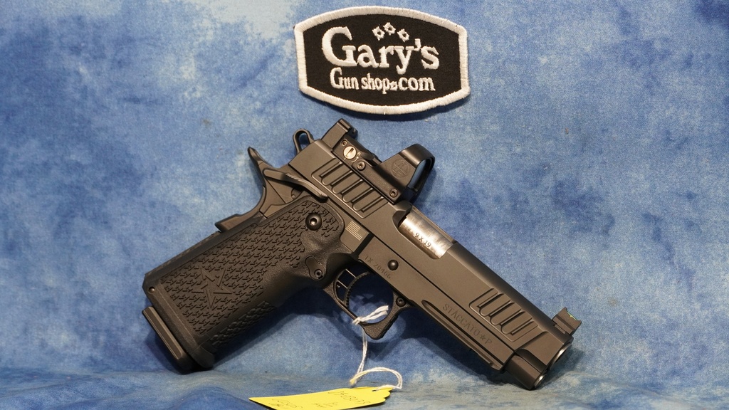 USED STACCATO 2011 P W/ LEUPOLD DELTAPOINT PRO (1) 17 (4) 20 ROUND MAGS