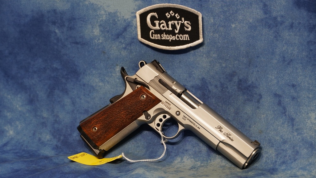 USED SMITH & WESSON SW1911 PRO SERIES 9MM STAINLESS 5" BBL