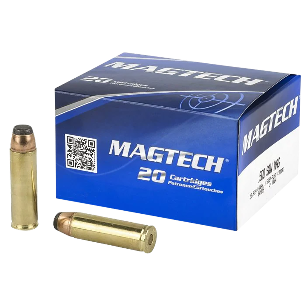 MAGTECH 500A RANGE 500 S&W MAGNUM 400 GRAIN SEMI JACKETED SOFT 20 RNDS