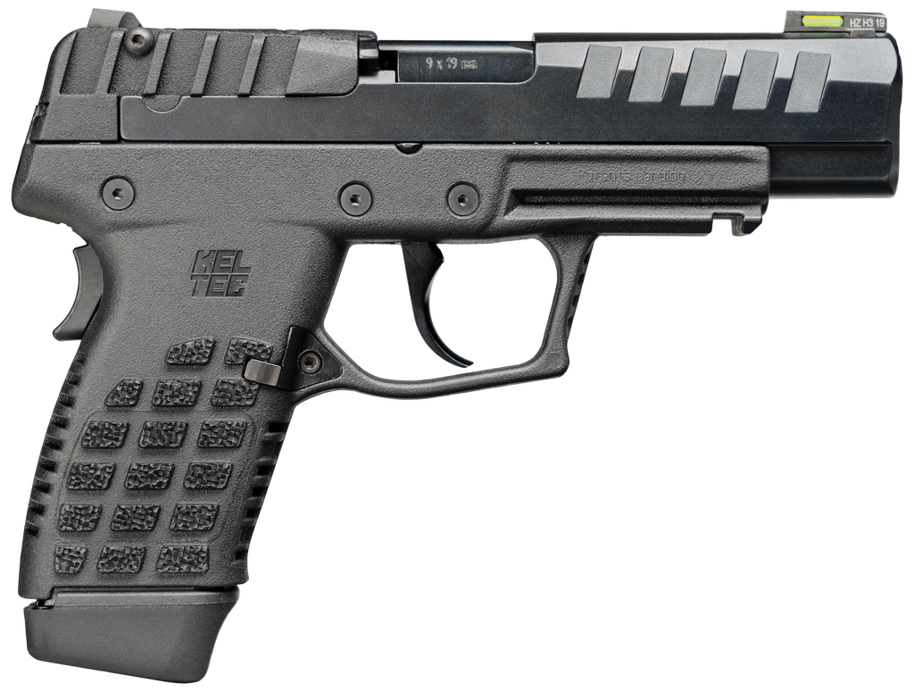 KEL-TEC P15BLK P15 COMPACT FRAME 9MM LUGER 15+1 4" BLACK