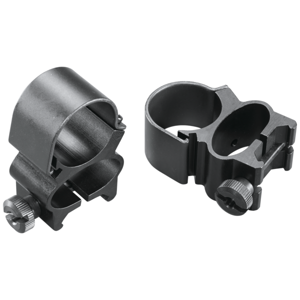 WEAVER MOUNTS 49523 SEE-THRU DETACHABLE MATTE BLACK 1"