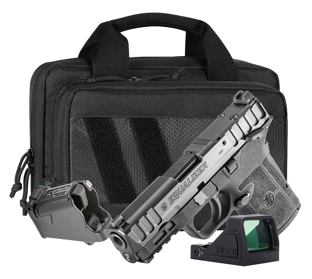 SMITH & WESSON 14718 EQUALIZER BUNDLE MICRO COMPACT 9MM LUGER 15+1 3.68" BBL