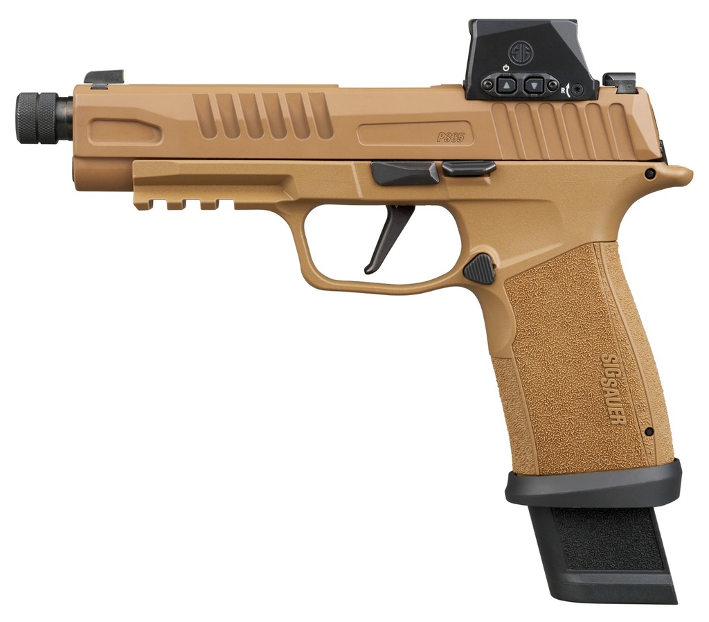 SIG SAUER 365XF-9-CTAC-TB-RXSL P365 FUSE TACOPS W/OPTIC 9MM 21+1 5.10" BBL