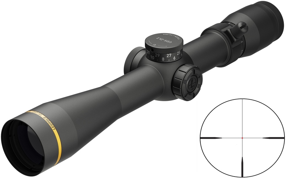 LEUPOLD 185453 VX-4HD 3-12X40 CDS-ZL2 FIREDOT TWILIGHT HUNTER RETICLE 30MM ILL.
