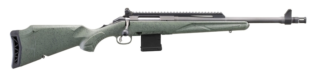 RUGER 46965 AMERICAN II SCOUT 5.56 NATO 10+1 16.10" COBALT THREADED 