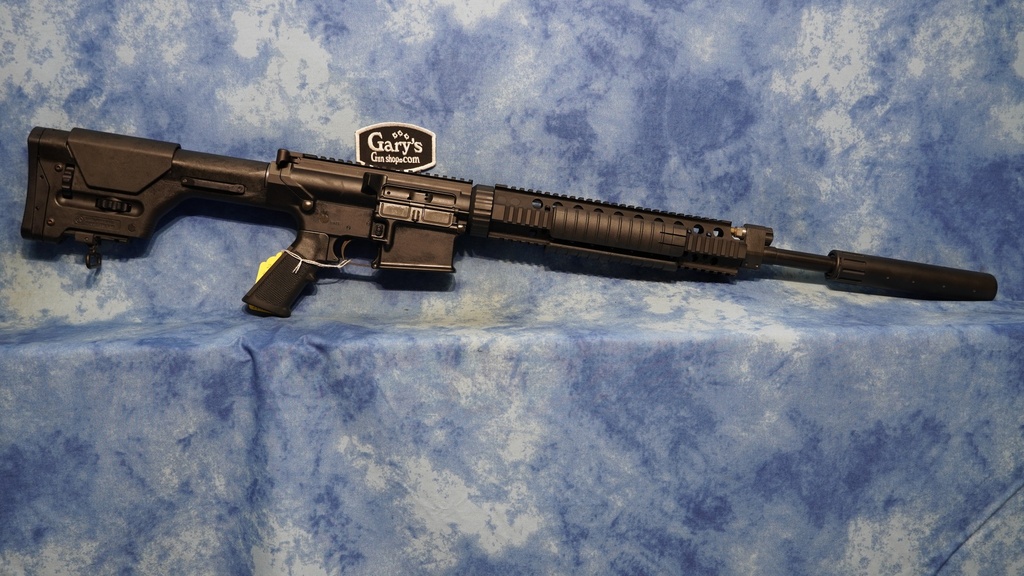 USED ARMALITE AR-10(T) GEN I SUPER SASS 308 WIN WITH FAUX SUPPRESSOR