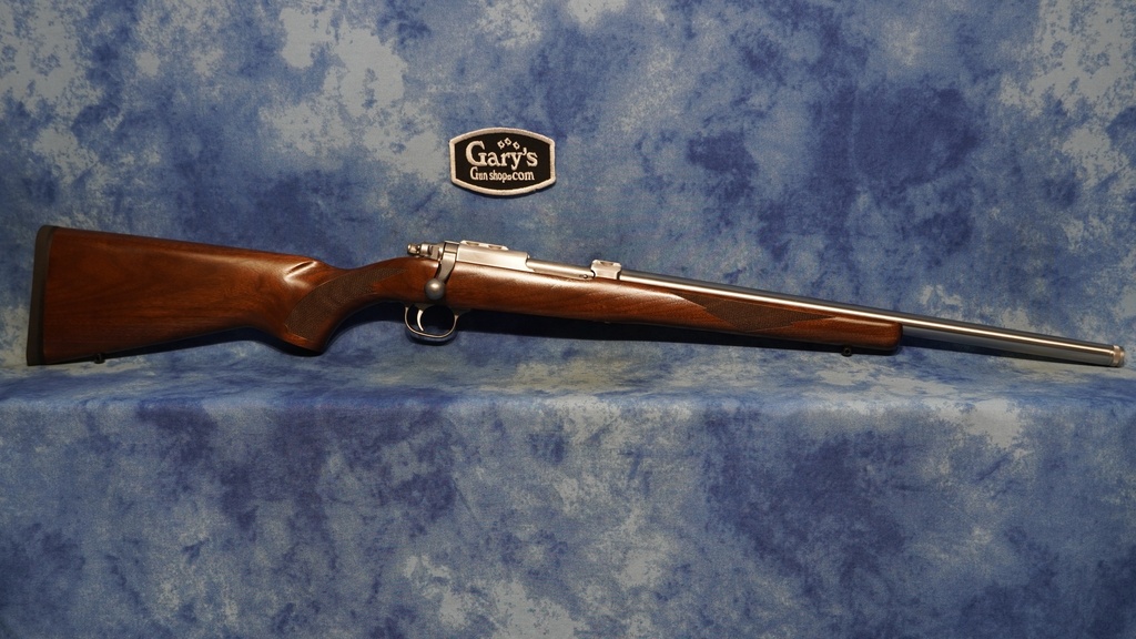 RUGER 7230 77/17 STAINLESS WALNUT 17 WSM 18.5" THREADED BBL 