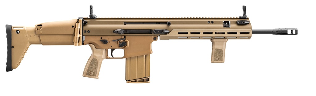 FN AMERICA 38-102017-200 SCAR 17S 7.62X51MM NATO 20+1 16.25" COMPENSATED BARREL FLAT DARK EARTH