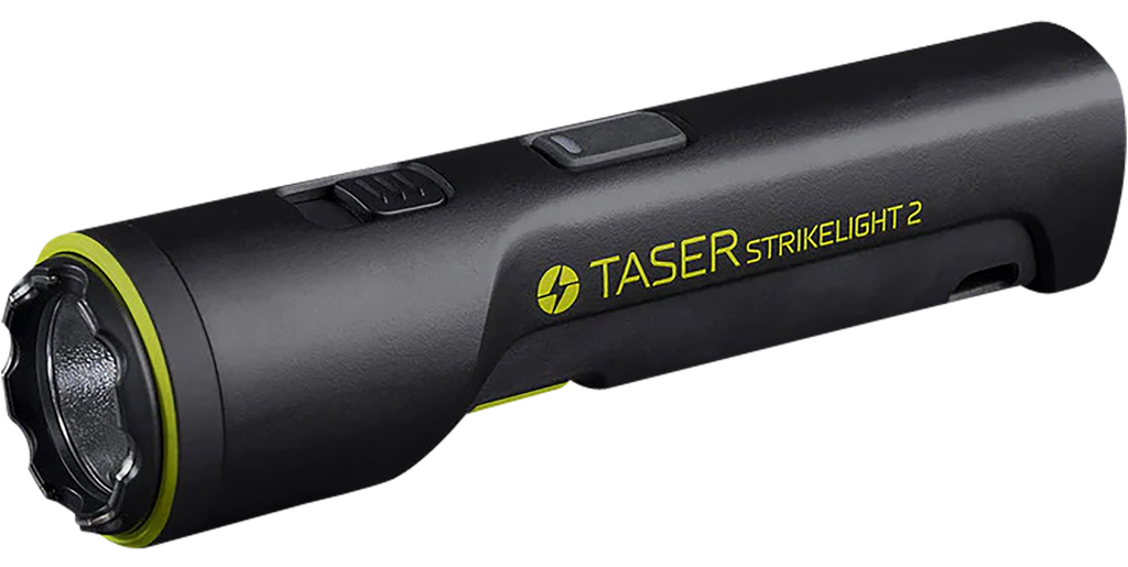 TASER / AXON 100245 STRIKELIGHT 2 KIT, STUN GUN, BLACK, INCLUDES WRIST STRAP AND CHARGING CABLE