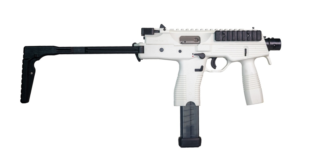 B&T USA BT-30105-N-SBR-ST-FS TP9 9MM WHITE 5.1" BBL 30 ROUND MAG SBR