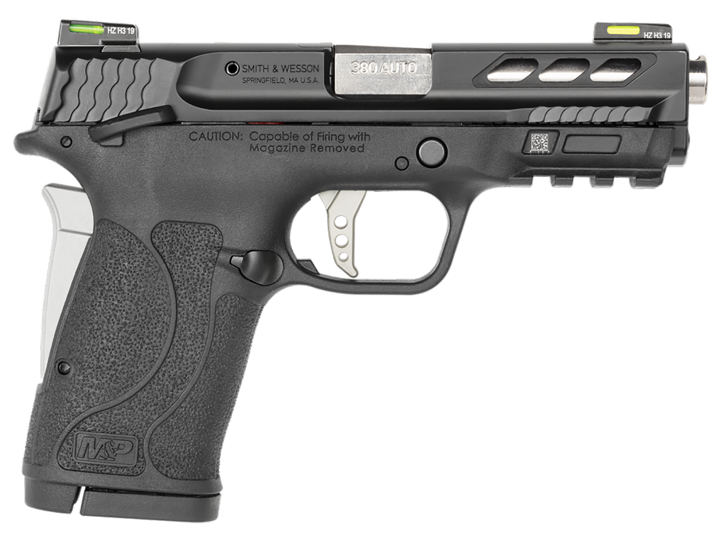 SMITH & WESSON 12718 M&P PERFORMANCE CENTER SHIELD EZ 380 ACP 3.80" BBL