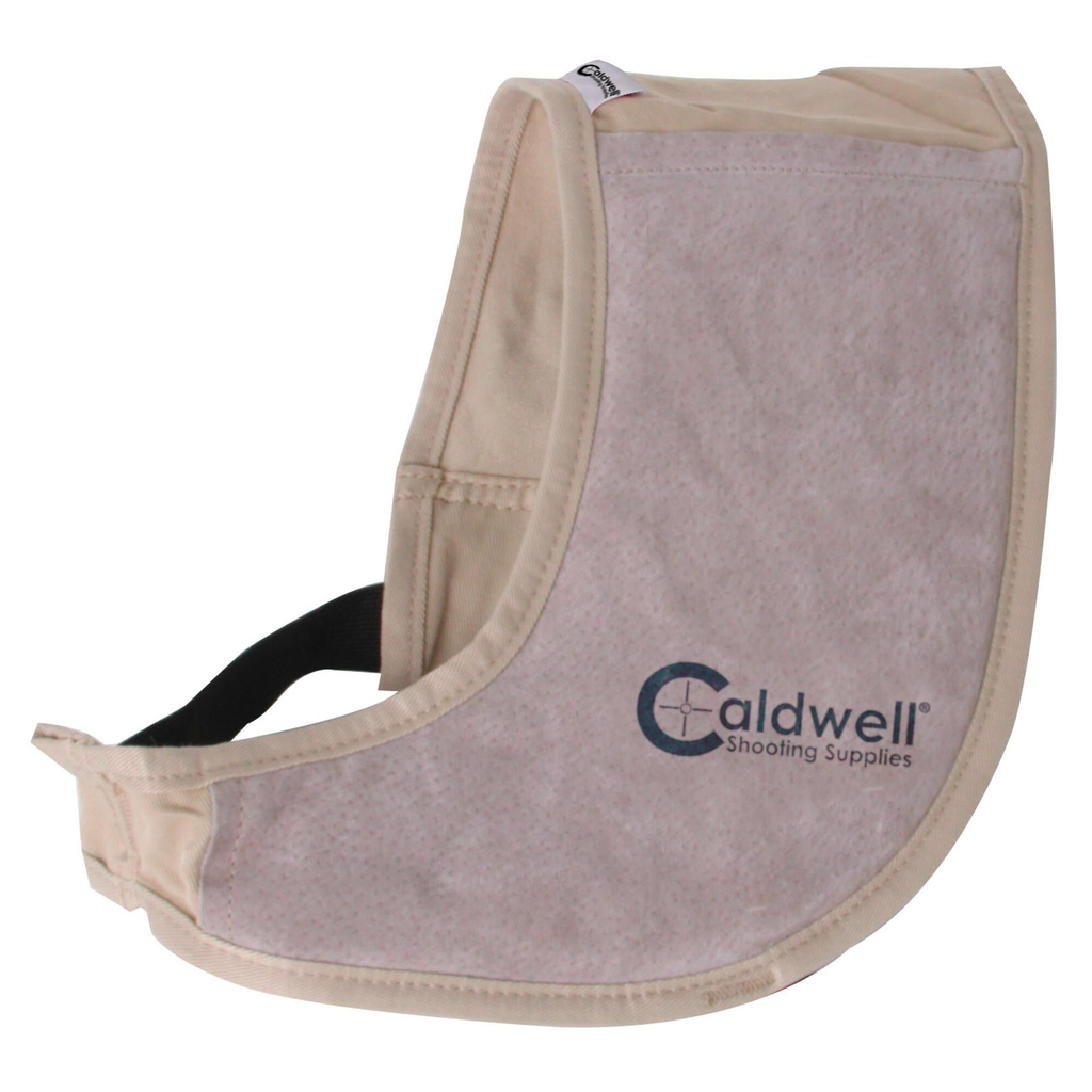CALDWELL 350010 RECOIL SHIELD FIELD TAN CLOTH W/LEATHER PAD