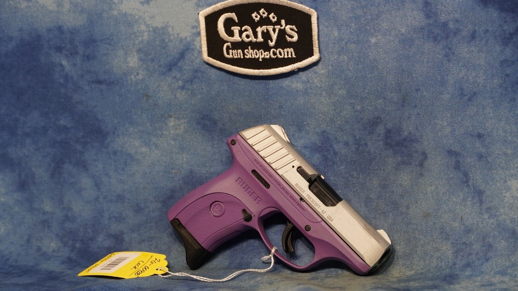 USED RUGER EC9S PURPLE STAINLESS 9MM