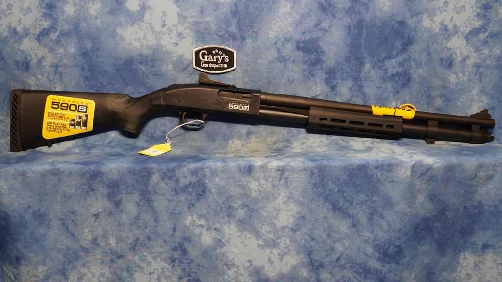 USED MOSSBERG 590S TACTICAL 12 GAUGE 3" 21" BARREL
