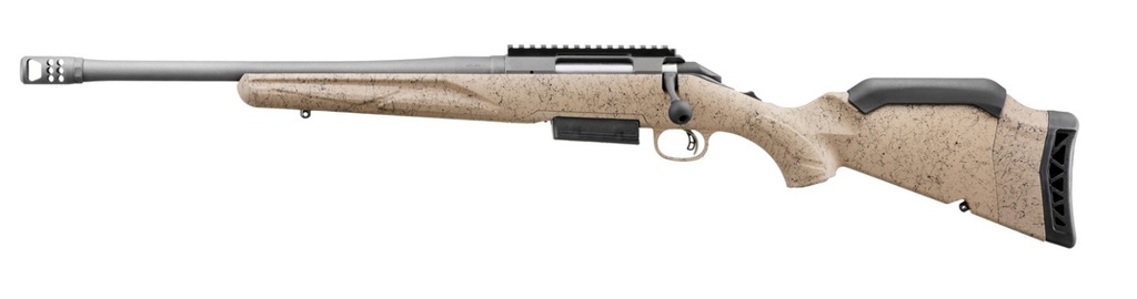 RUGER 46961 AMERICAN II RANCH LEFT HAND 450 BUSHMASTER 3+1 16.40" THREADED BARREL