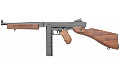AUTO ORDNANCE, M1 TOMMY GUN, SHORT BARRELED RIFLE, SEMI-AUTOMATIC, 45 ACP, 10.5" BARREL, BLACK FINISH, 30RD STICK MAGAZINE 