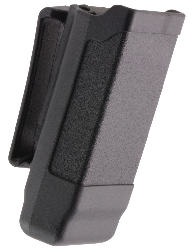 BLACKHAWK 410500PBK SINGLE MAG CASE MATTE BLACK POLYMER BELT CLIP COMPATIBLE W/ SINGLE STACK 9MM/40/45/357