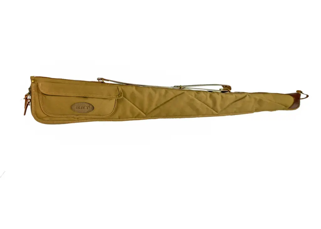 BOYT SHOTGUN CASE 46 W/POUCH KHAKI