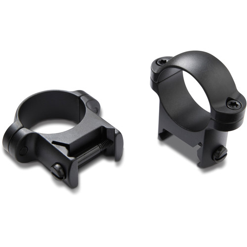 BURRIS 420084 ZEE RINGS MATTE BLACK 1" MEDIUM