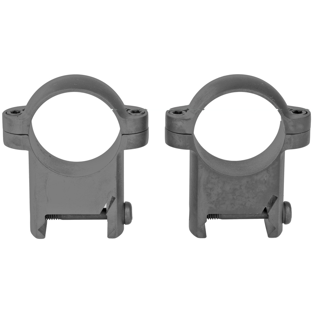 BURRIS 420087 ZEE RINGS MATTE BLACK 1" HIGH